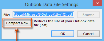 OST Folder Settings